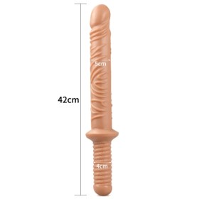 King Size realistični dildo sa drškom LVTOY00042-5